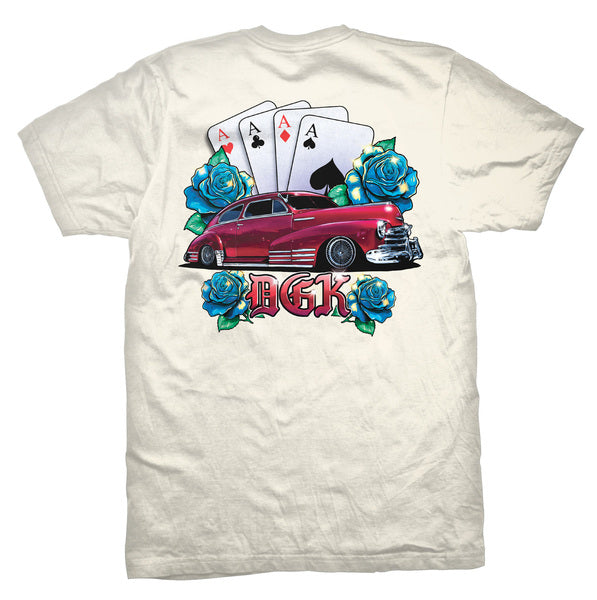 Tee-shirt DGK Aces Cream