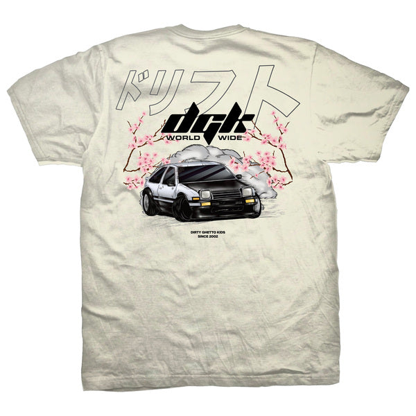 Tee-shirt DGK Kanji Drift Cream