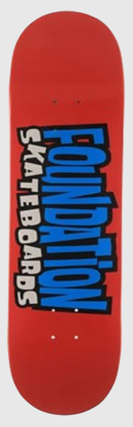 Foundation Deck 8.0 From The 90S Red