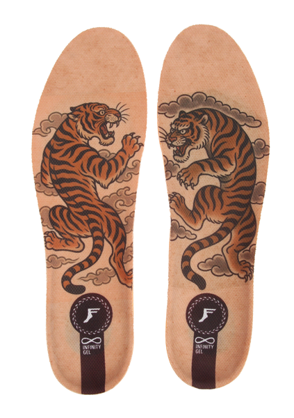 Semelles Footprint Insoles Kingfoam Elite Quantum Heel Mid Tigers
