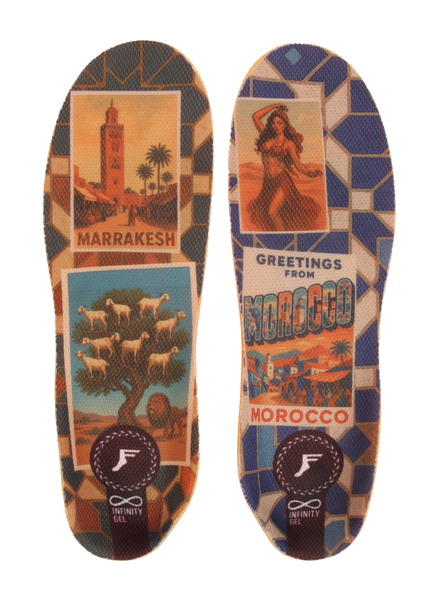 Semelles Footprint Insoles Gamechangers Pro HI Nassim Lachab Morocco