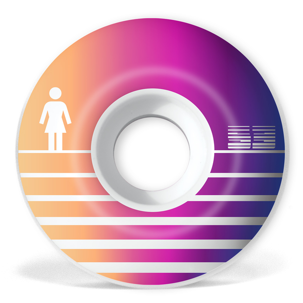 Girl Wheels (Jeu De 4) 53Mm Future Og Staple 101A