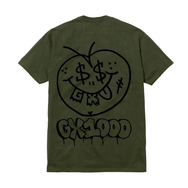 Gx1000 T-Shirt Face Plant Military Green
