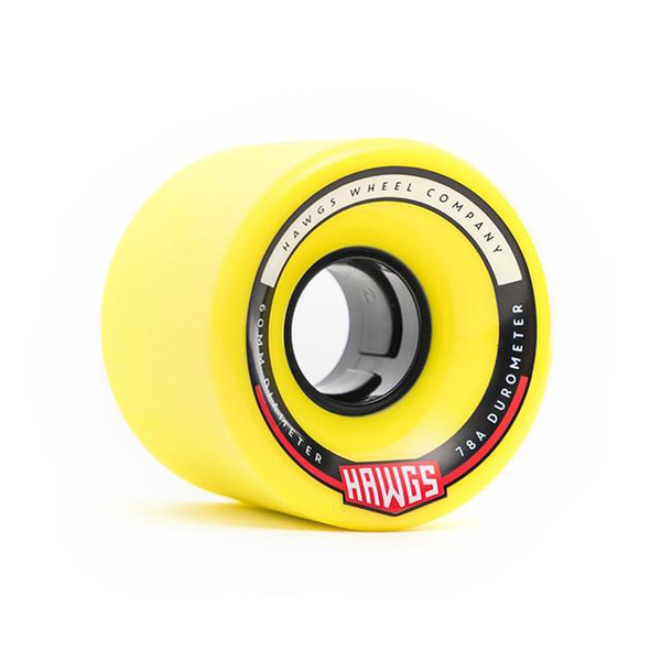 Hawgs Wheels (Jeu De 4) 60Mm Chubby 78A Flat Banana