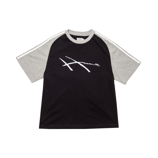 Hoddle T-Shirt Warped Jeresy Black