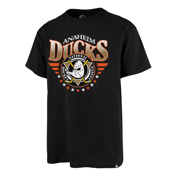 Tee-shirt 47 Brand NHL Anaheim Ducks Echo Jet Black