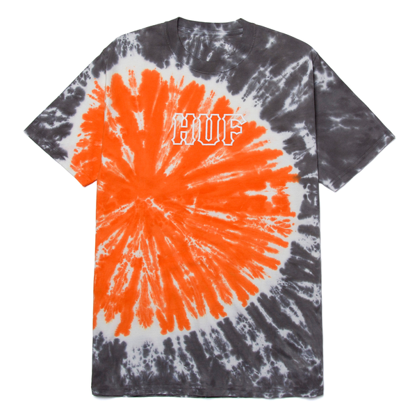 Tee-shirt Huf SF Dye Tiedye Orange SS