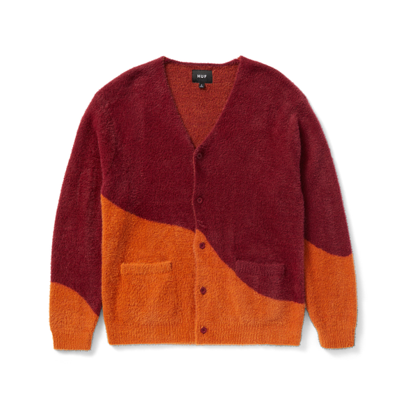 Cardigan Huf Merged Berry