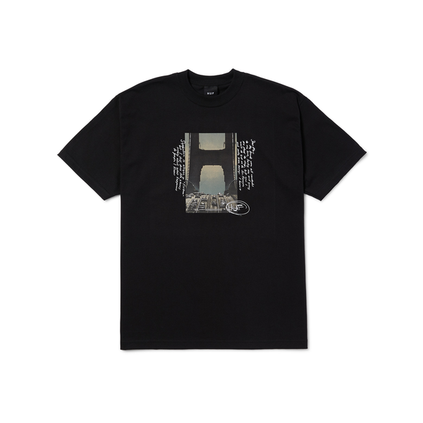 Tee-shirt Huf Bridges SS Black