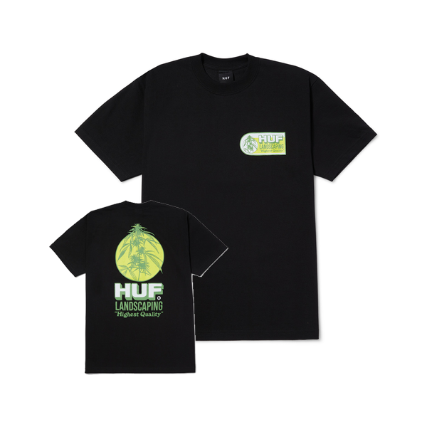 Tee-shirt Huf Landscaping SS Black