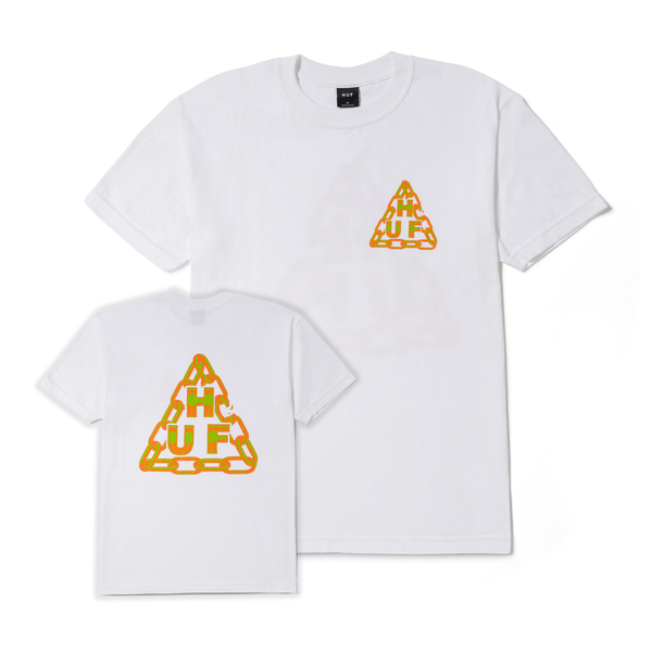 Tee-shirt Huf Hard Links SS White