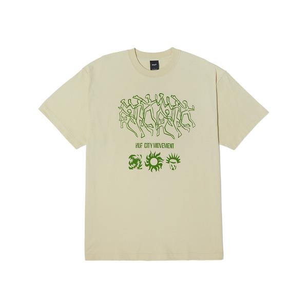 Tee-shirt Huf Movement SS Stone