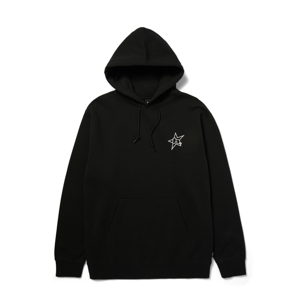 Sweat à capuche Huf H Star Black