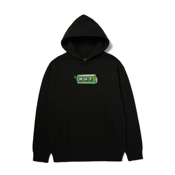 Sweat à capuche Huf Countdown Black