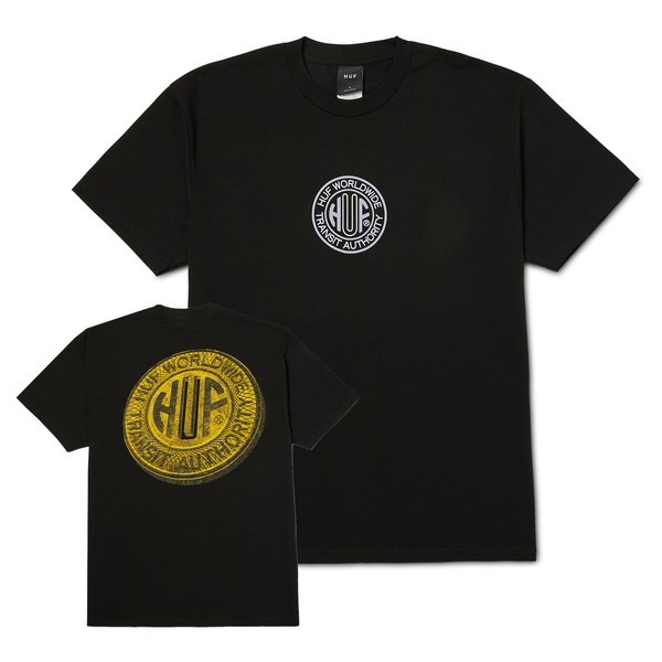 Tee-shirt Huf Token SS Black