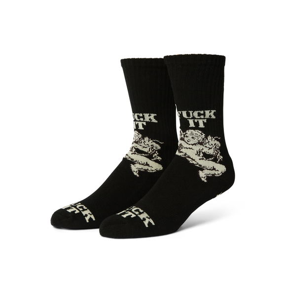 Chaussettes Huf Divine Crew Black