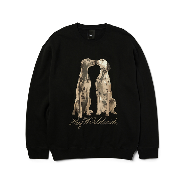 Sweat col rond Huf Dogged Black