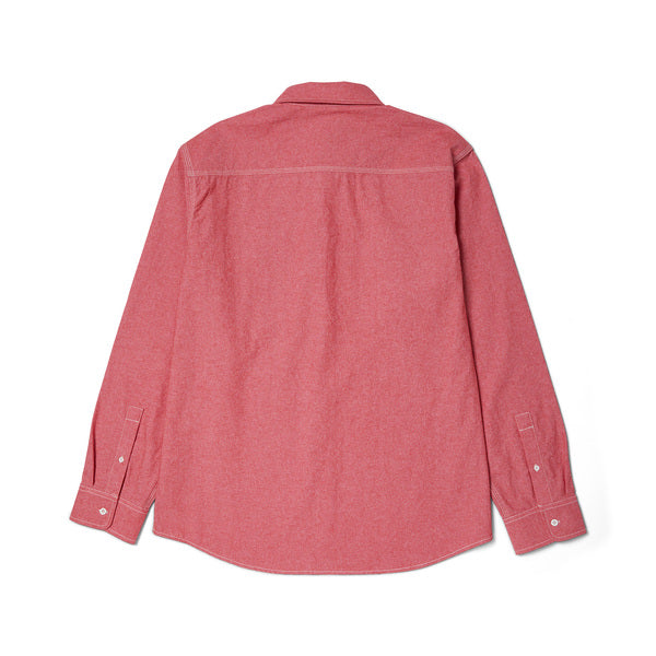 Chemise Huf Total Eclipse Chambray Red