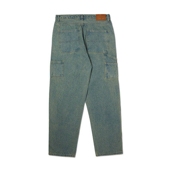 Pantalon Huf Kinda Loose Double Knees Indigo Earth