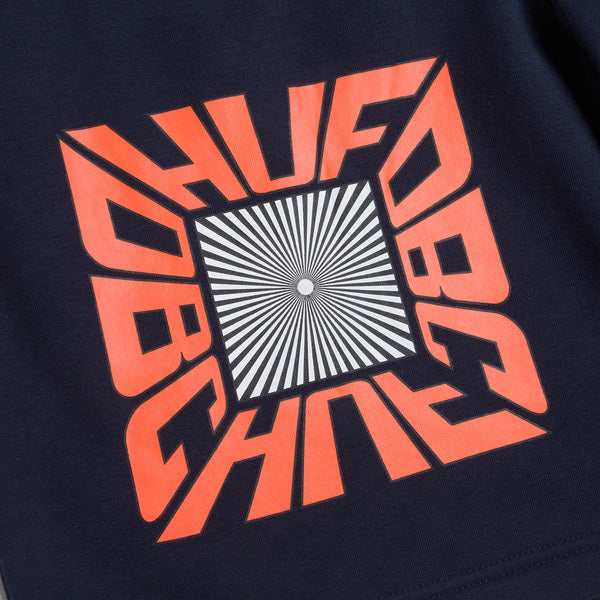 Short Huf Illusion Fleece Navy