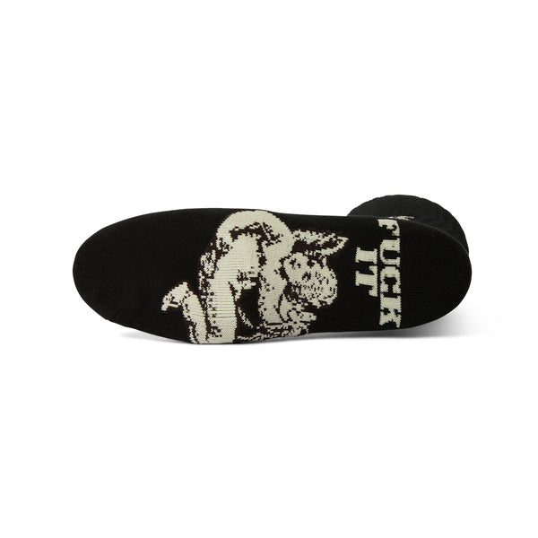 Chaussettes Huf Divine Crew Black