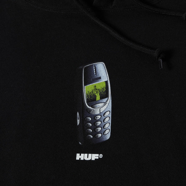 Sweat à capuche Huf Missed Call Black