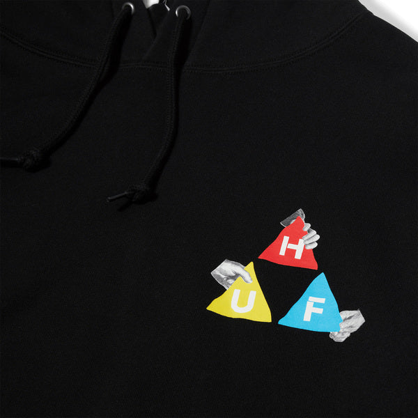 Sweat à capuche Huf Rituals Black