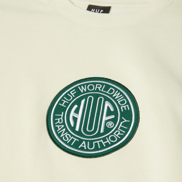 Sweat col rond Huf Transit Authority Bleach