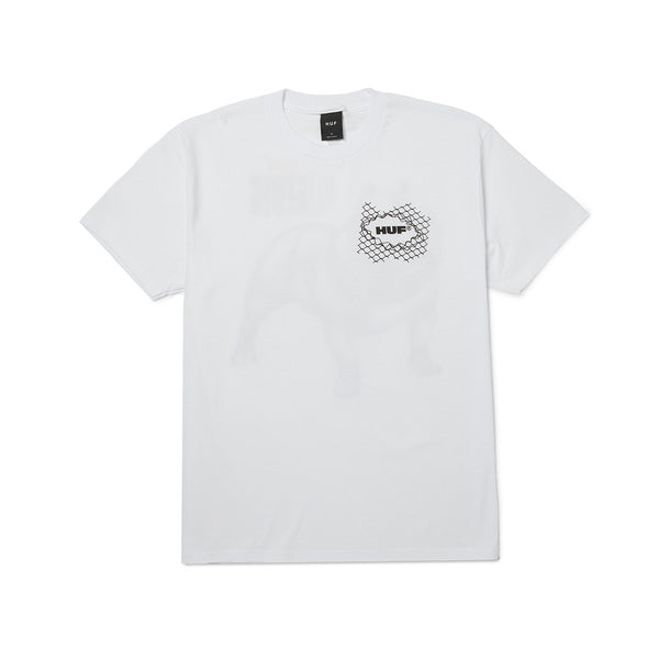 Tee-shirt Huf 4 The Dawgs SS White