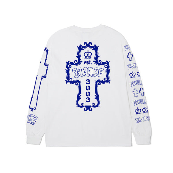 Tee-shirt manches longues Huf Hard Luxe White