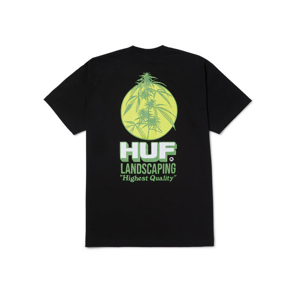 Tee-shirt Huf Landscaping SS Black