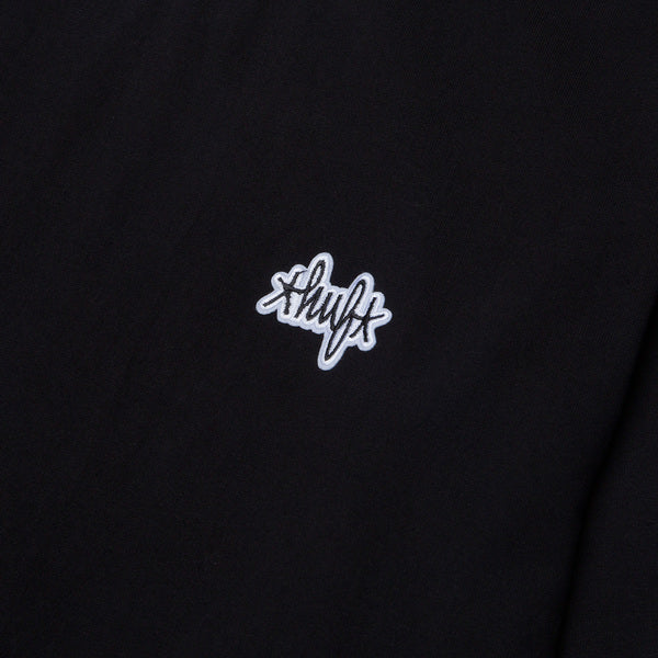 Tee-shirt manches longues Huf Jacquard Neck Knit Top Black