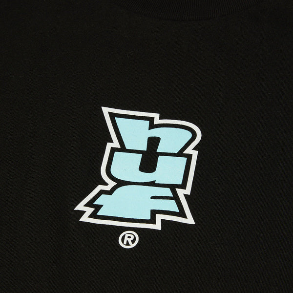 Tee-shirt Huf Megablast Multi SS Black