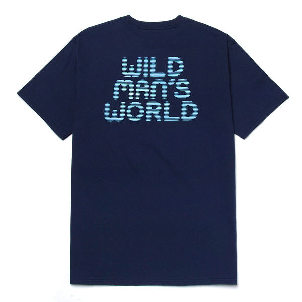 Tee-shirt Huf Wild World Navy SS