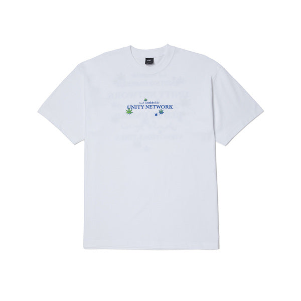 Tee-shirt Huf Unity Network SS White