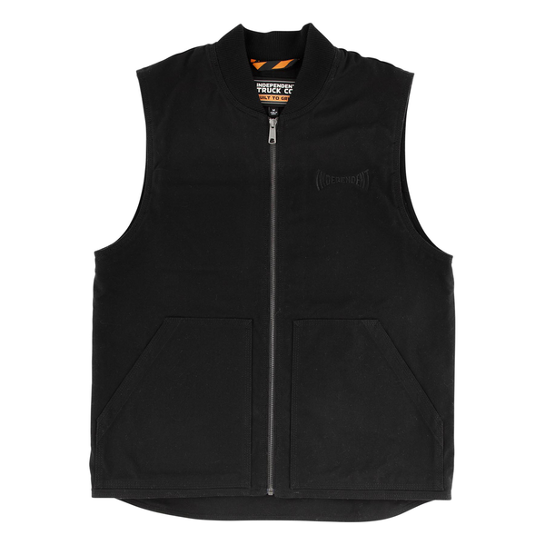 Independent Jacket Built To Grind Vest Work Black