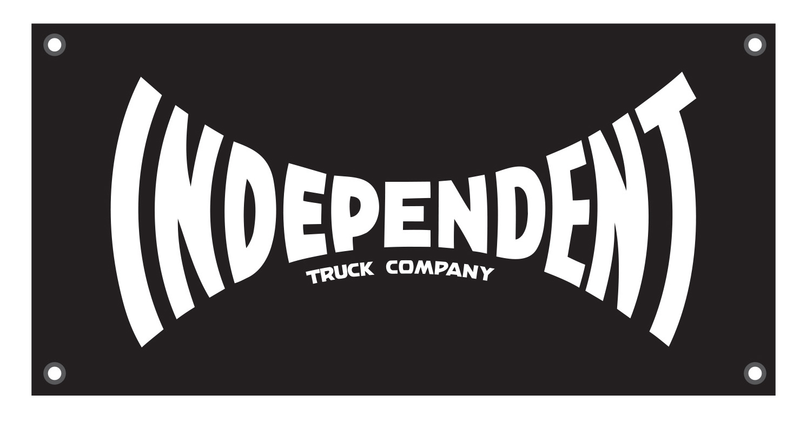 Independent Banner Span Black 90Cm X 46Cm