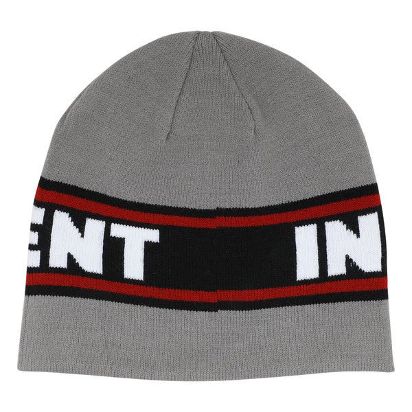 Bonnet Independent Bar Logo Skull Grey