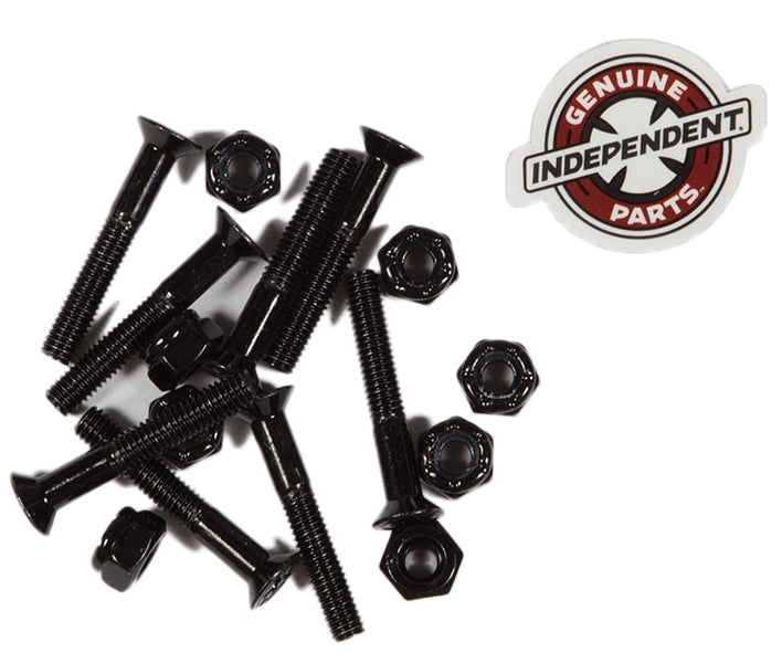 Independent Visserie (Jeu De 8) Phillips 1.25 Pouce Black