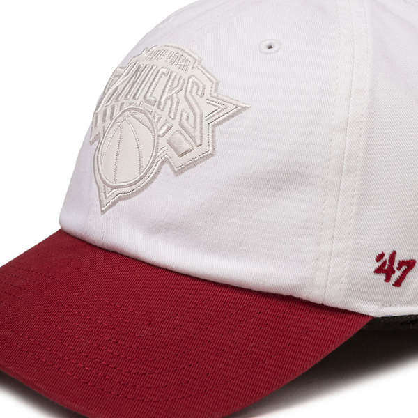 Casquette 47 Brand Tommyh X NBA Newyork Knicks Courtside Cleanup White