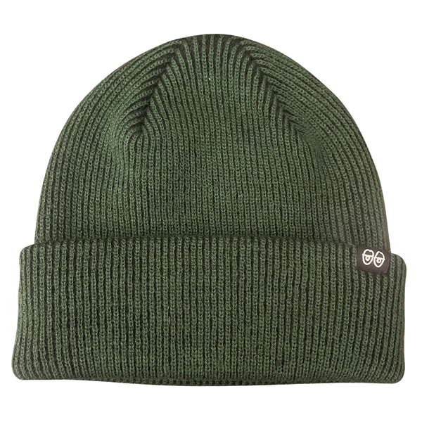 Krooked Beanie Eyes Clip Dk Green Black White