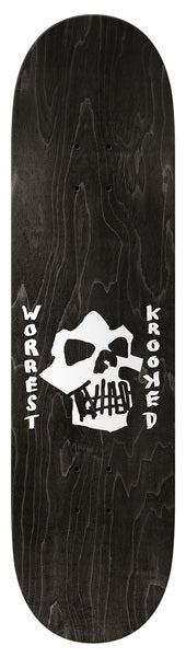 Krooked Deck Worrest Skull Bolt Twin Slick