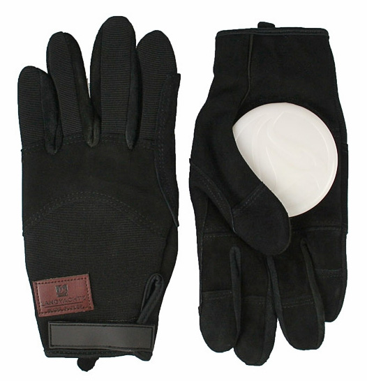 Landyachtz Gloves Freeride Black - Slide Pucks