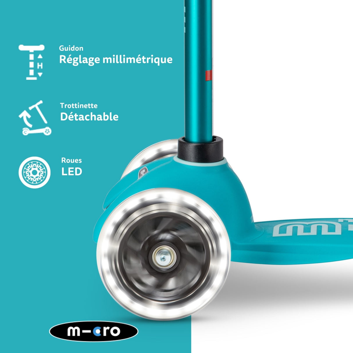 Mini Micro Deluxe Aqua Led