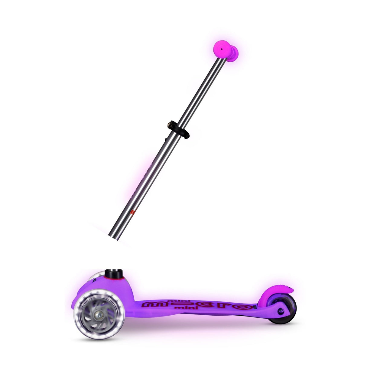 Mini Micro Deluxe Glow Rose Led