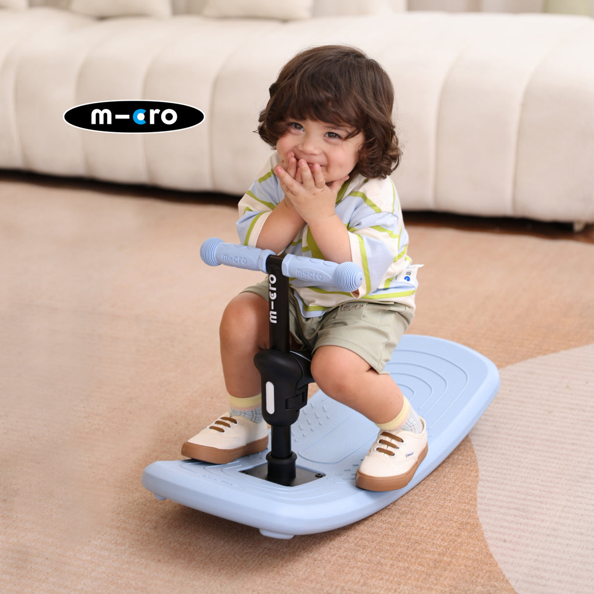 Mini Micro Deluxe Rock & Go Led - Bleu Ardoise