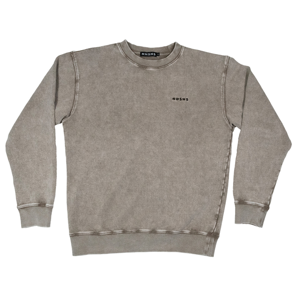 Sweat col rond Nonsense Embroidered HW Green