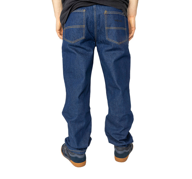 Pantalon Nonsense Nessie Denim Blue Rinsed