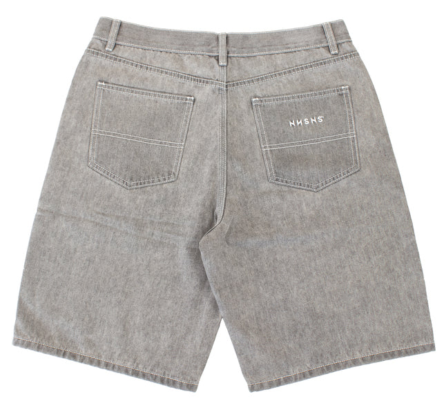 Short Nonsense Bigfoot Denim Grey Washed