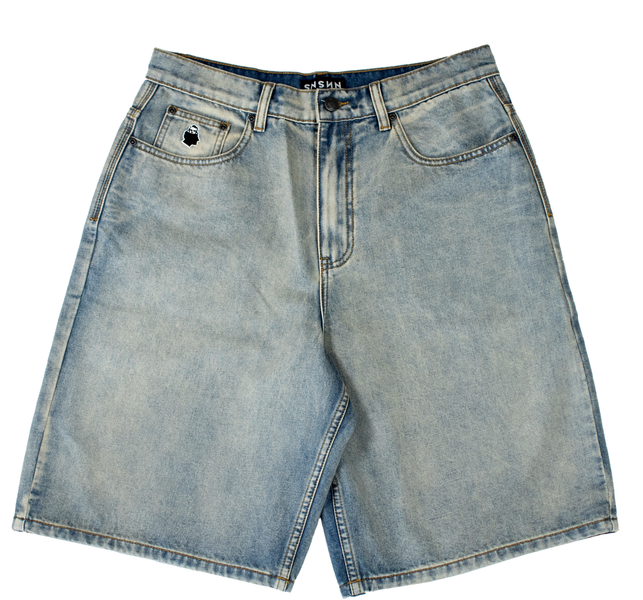 Short Nonsense Biggerfoot Denim Pale Denim